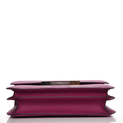Hermes Epsom Constance 18 Rose Pourpre 6 of 21