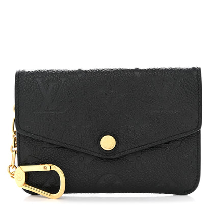 Louis Vuitton Empreinte Key Pouch Black 1 of 7