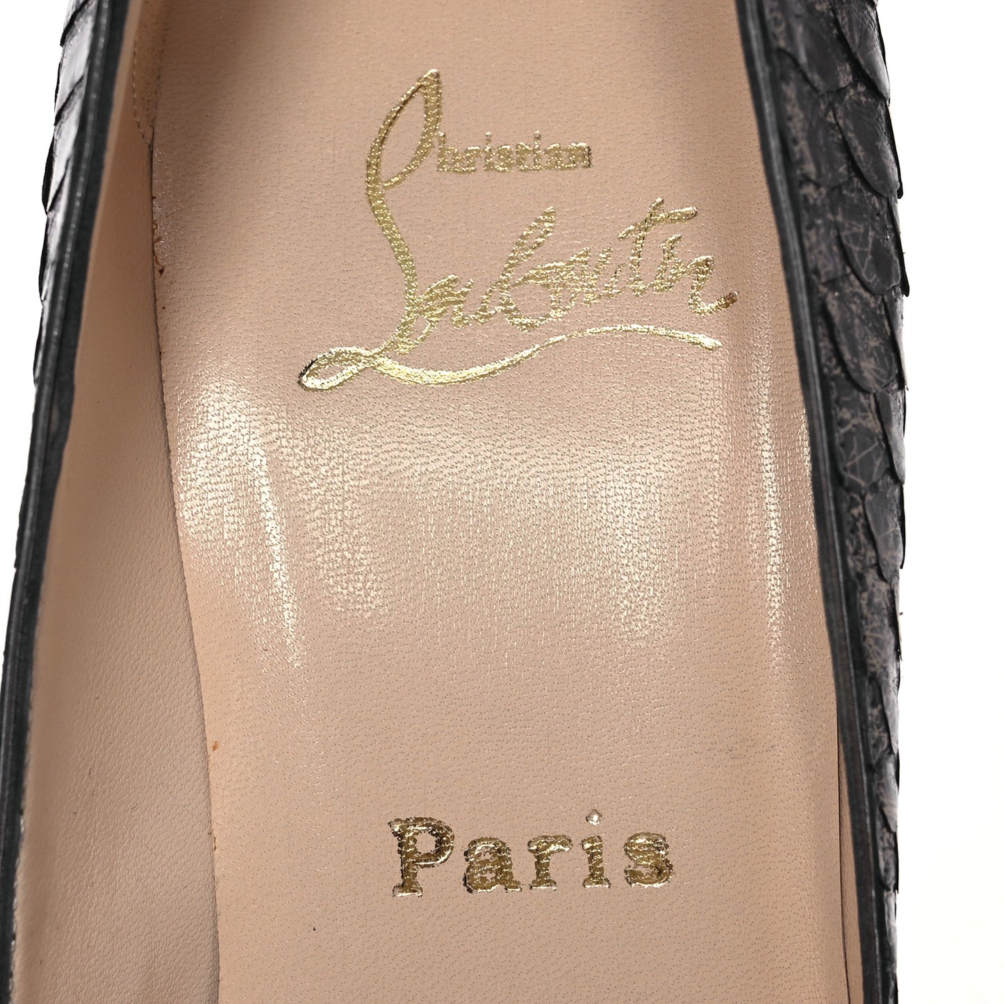 Snakeskin Very Prive 120 Pumps 38.5 Anthracite