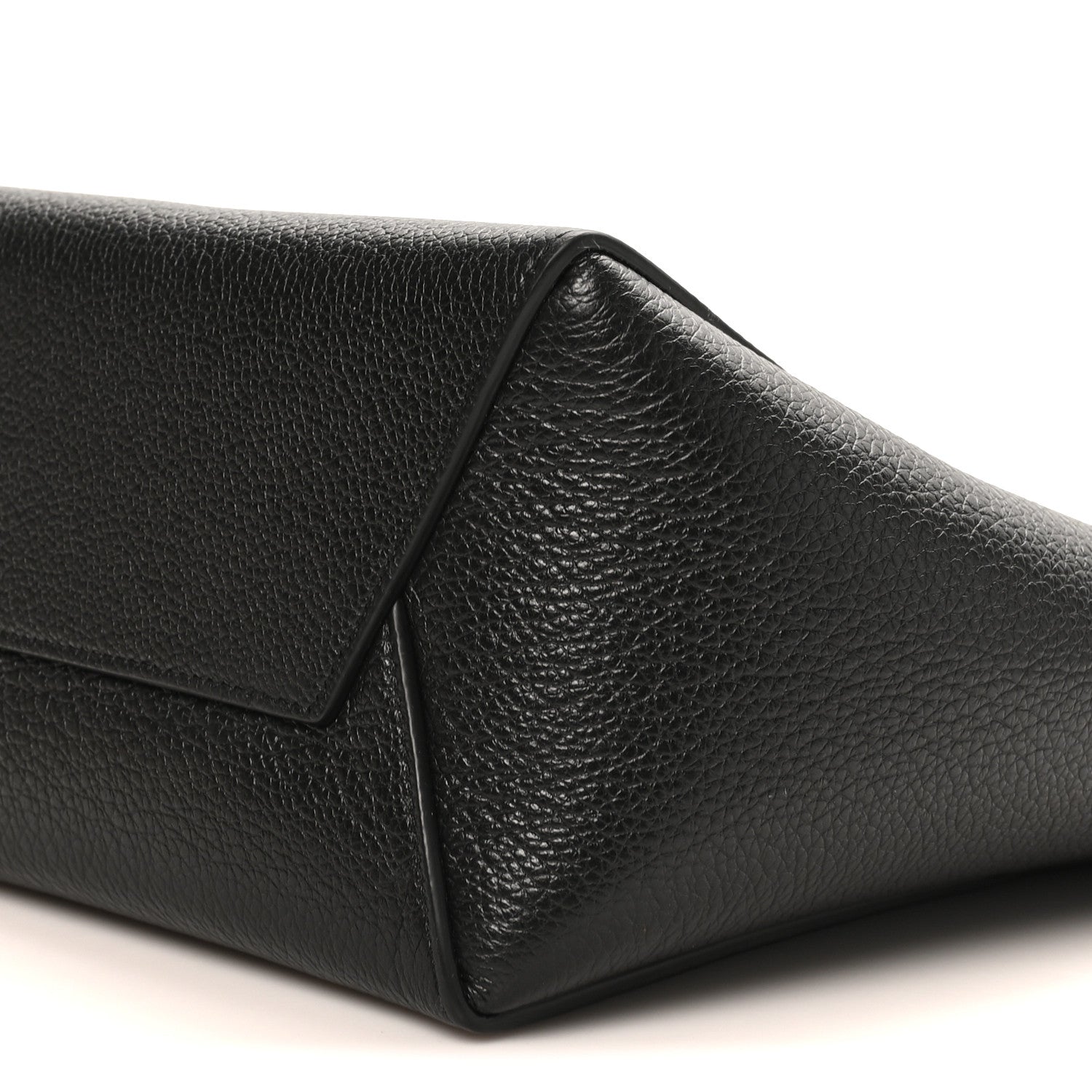 Celine Soft Grained Calfskin Small Sangle Bucket Bag Black 9 of 9