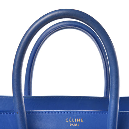 Celine Smooth Calfskin Mini Luggage Royal Blue 20 of 31