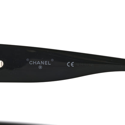 Chanel Tweed Shield Sunglasses 71367 Black 6 of 8