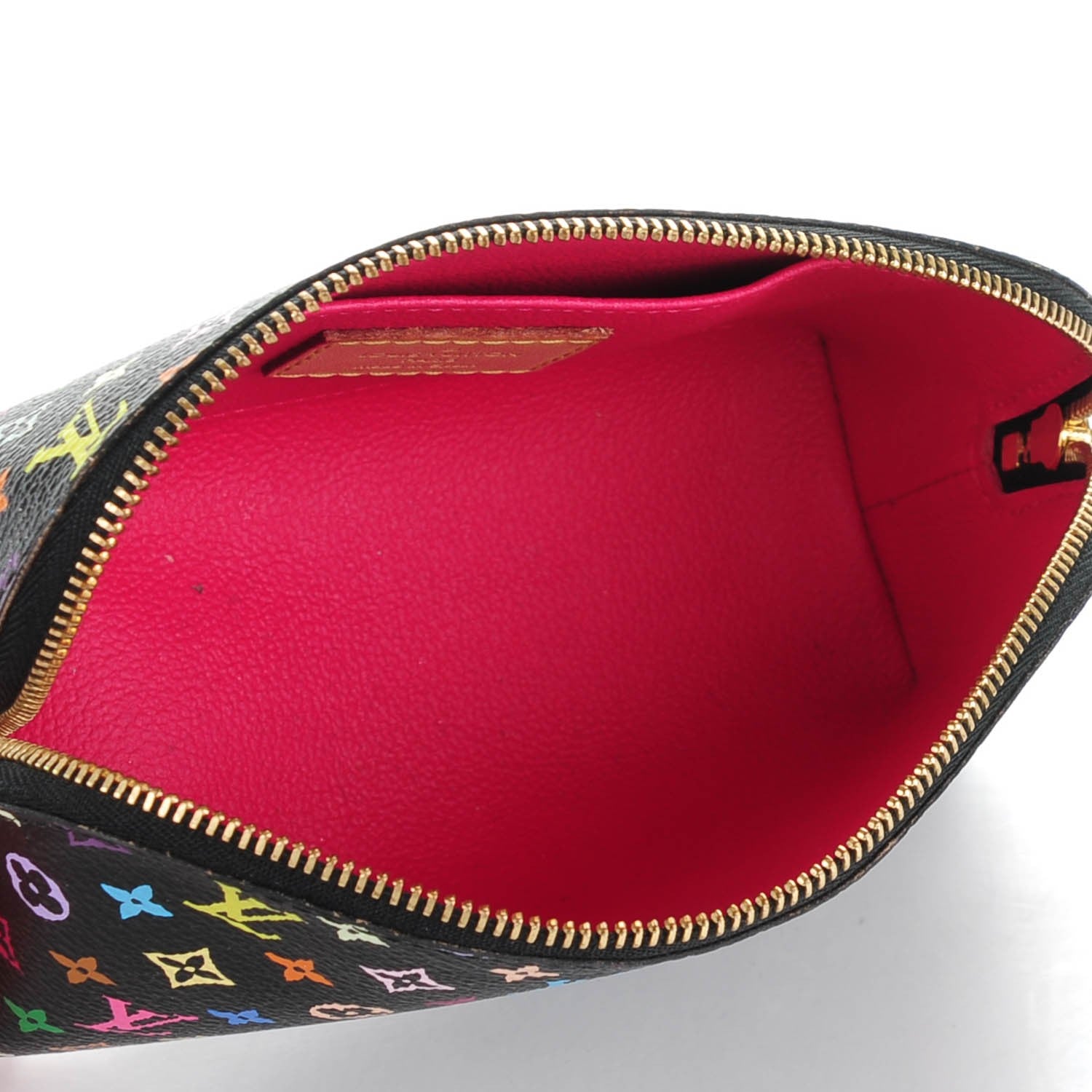 Louis Vuitton Monogram Multicolor Cosmetic Pouch Black Grenade 5 of 6