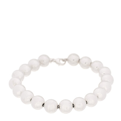 Tiffany Sterling Silver 10mm HardWear Ball Bracelet 1 of 6