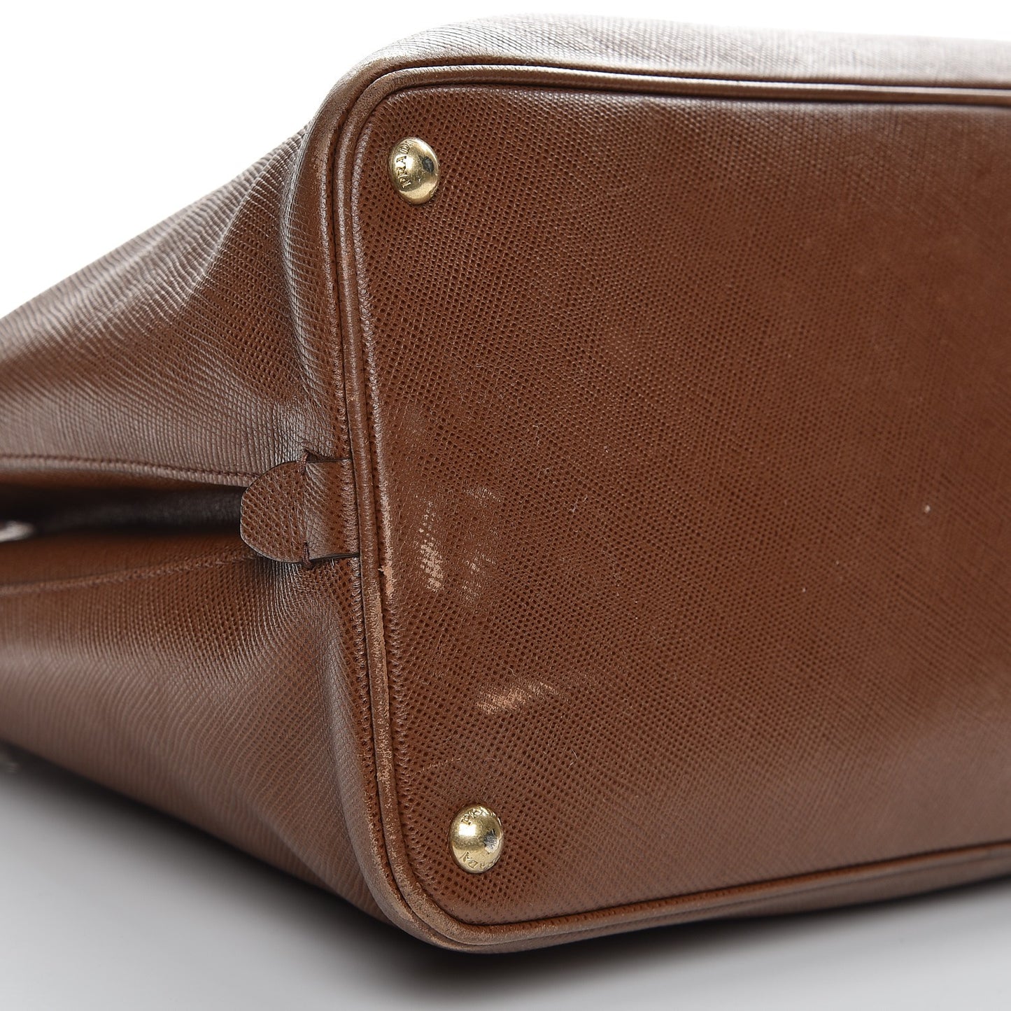 Saffiano Cuir Open Promenade Tote Palissandro
