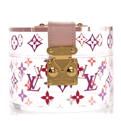 Louis Vuitton Transparent Plexiglass Box Scott Rose Ballerine 1 of 9