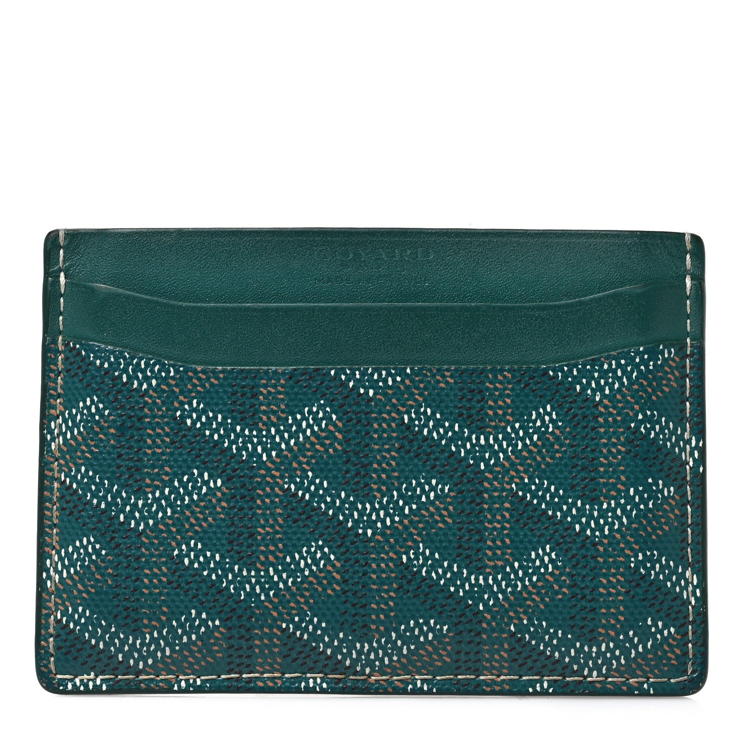 Goyard Goyardine Saint Sulpice Card Holder Green 1 of 6