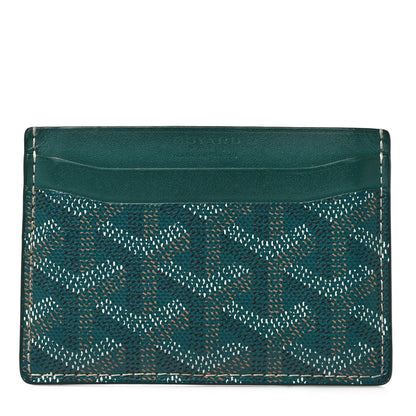 Goyard Goyardine Saint Sulpice Card Holder Green 1 of 6
