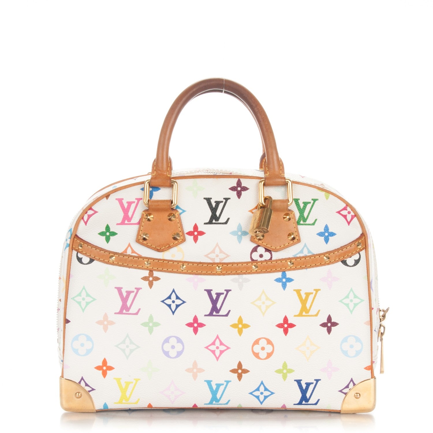 Louis Vuitton Monogram Multicolor Trouville White 1 of 7