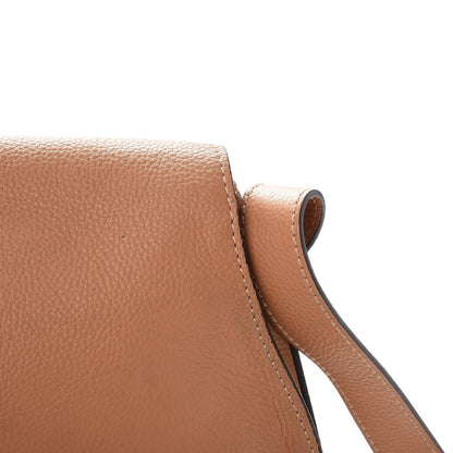 Chloe Calfskin Medium Marcie Round Crossbody Bag Nut 13 of 14