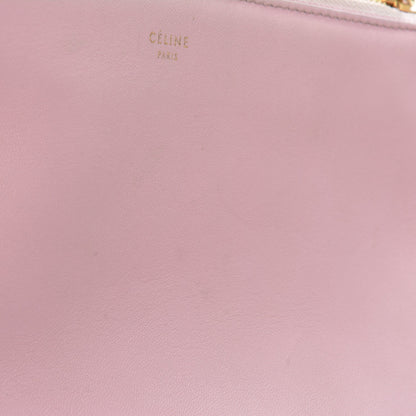 Celine Lambskin Small Trio Crossbody Bag Pink 13 of 14