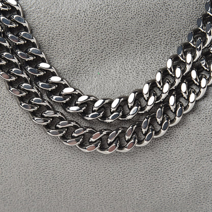 Stella McCartney Shaggy Deer Falabella Fold Over Tote Grey 8 of 10