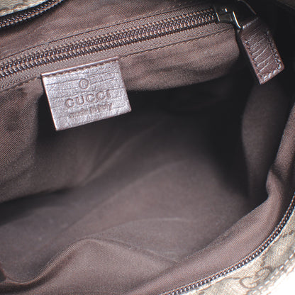 Gucci GG Plus Monogram Flat Messenger Bag Ebony 7 of 8