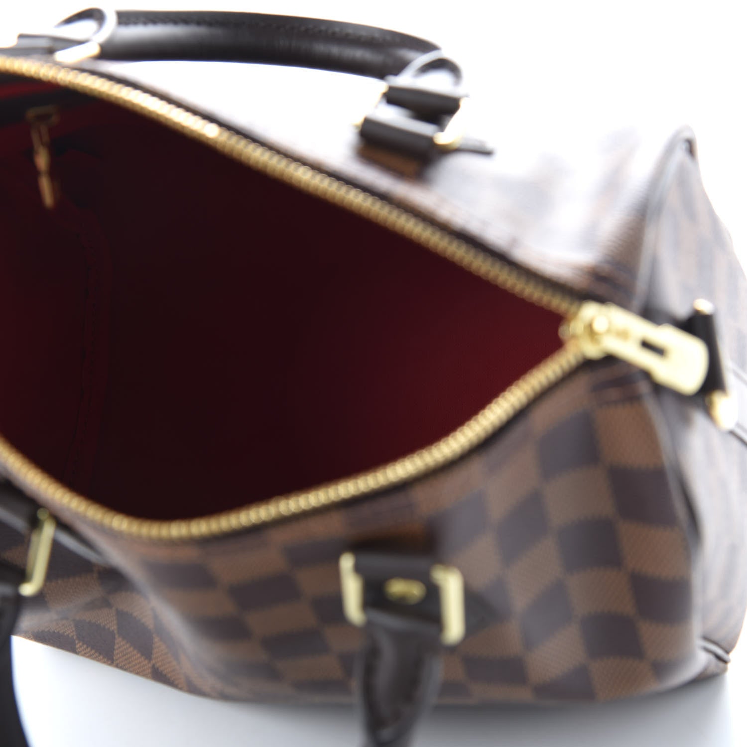 Louis Vuitton Damier Ebene Speedy Bandouliere 25 5 of 10
