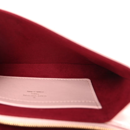 Louis Vuitton Lambskin Embossed Monogram Pochette Coussin Rose 5 of 10