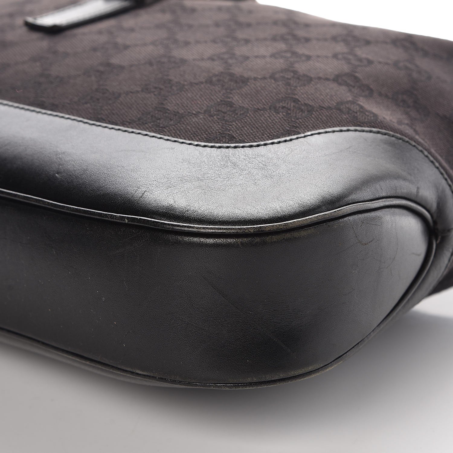 Gucci Monogram Jackie O Hobo Black 12 of 12