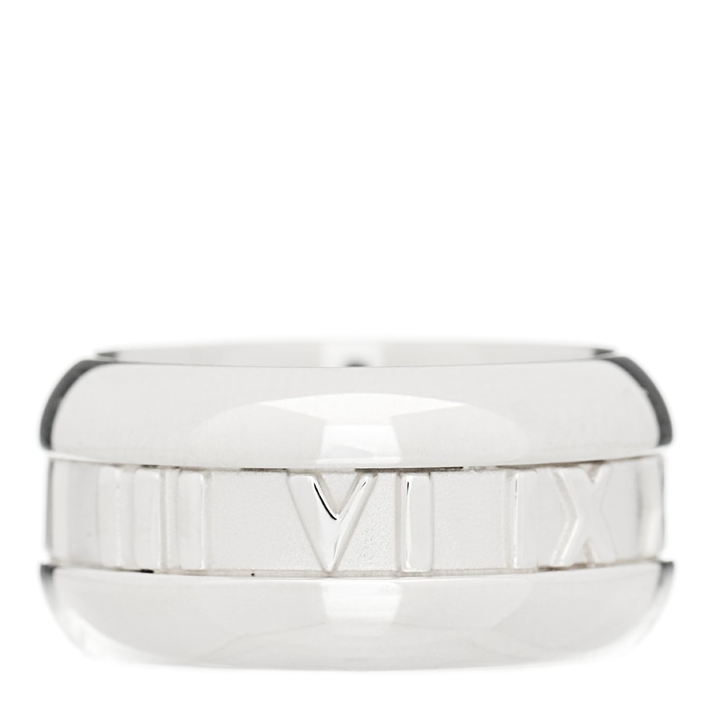 Sterling Silver Atlas Band Ring 49 5