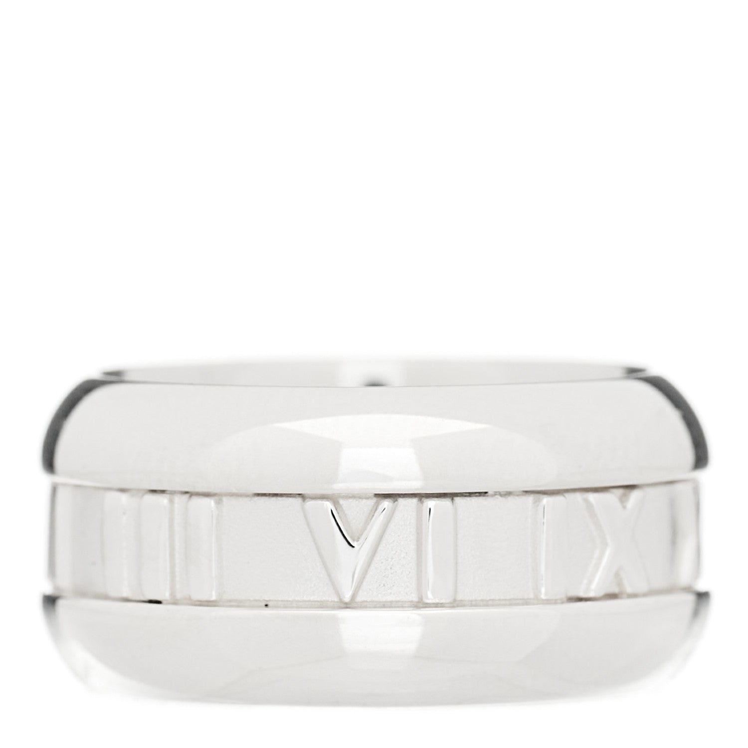 Tiffany Sterling Silver Atlas Band Ring 49 5 3 of 6