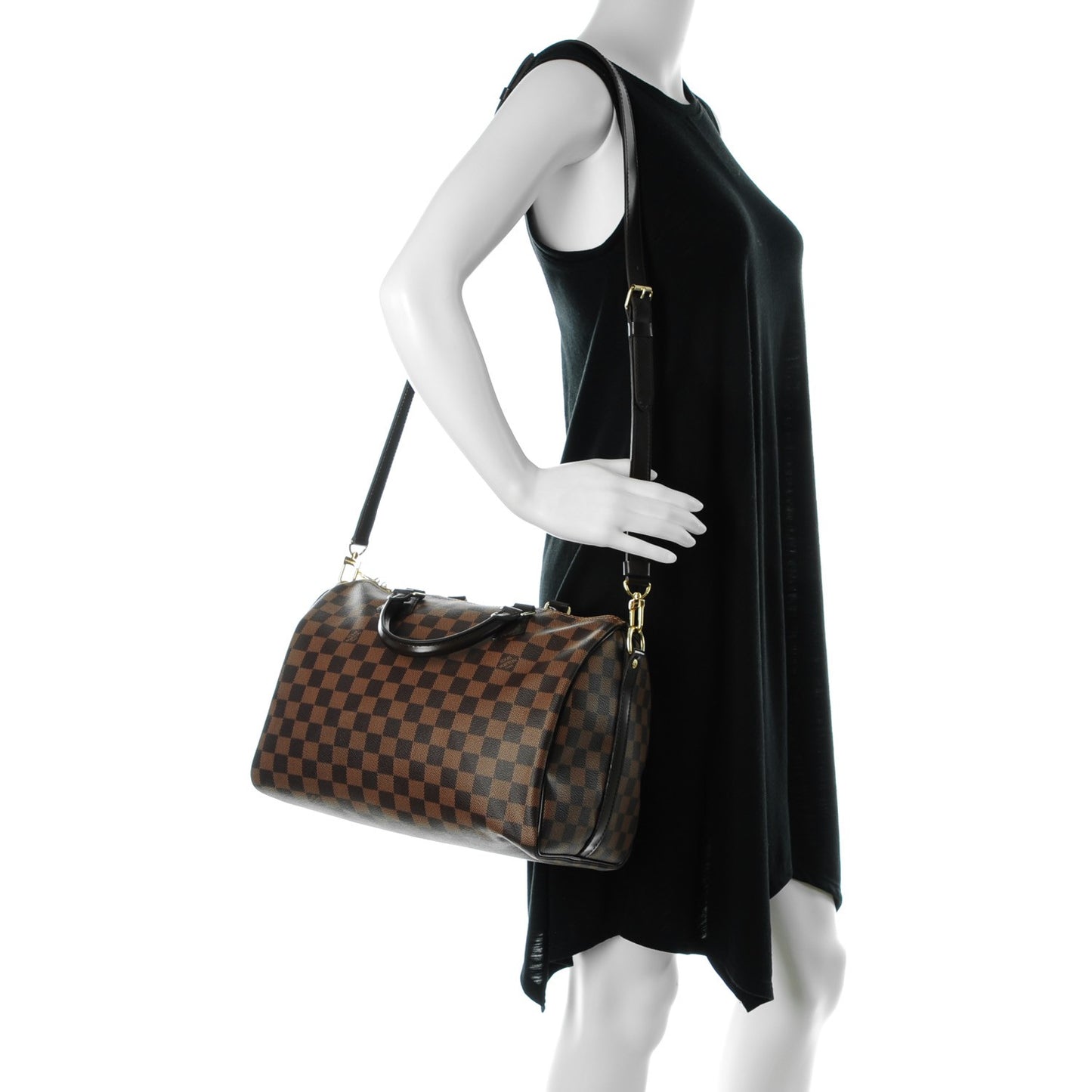 Damier Ebene Speedy Bandouliere 30