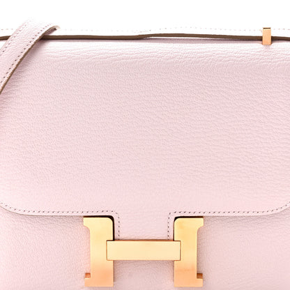 Hermes Chevre Mysore Constance 18 Mauve Pale 9 of 12