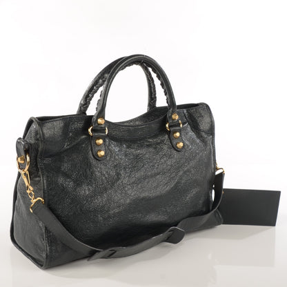 Balenciaga Agneau Giant 12 Gold Hardware City Anthracite 3 of 9