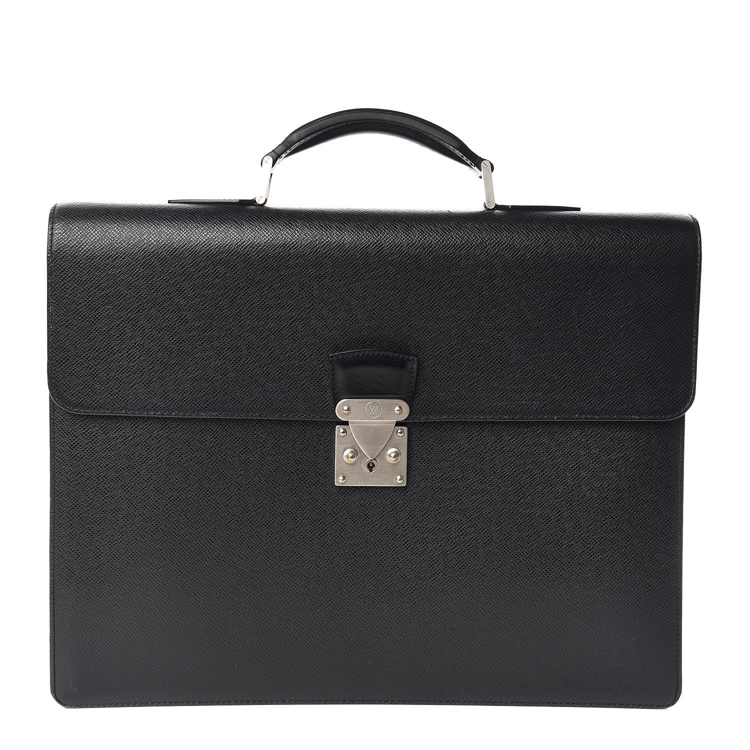 Louis Vuitton Taiga Moskova 2 Soufflots Briefcase Ardoise 1 of 13