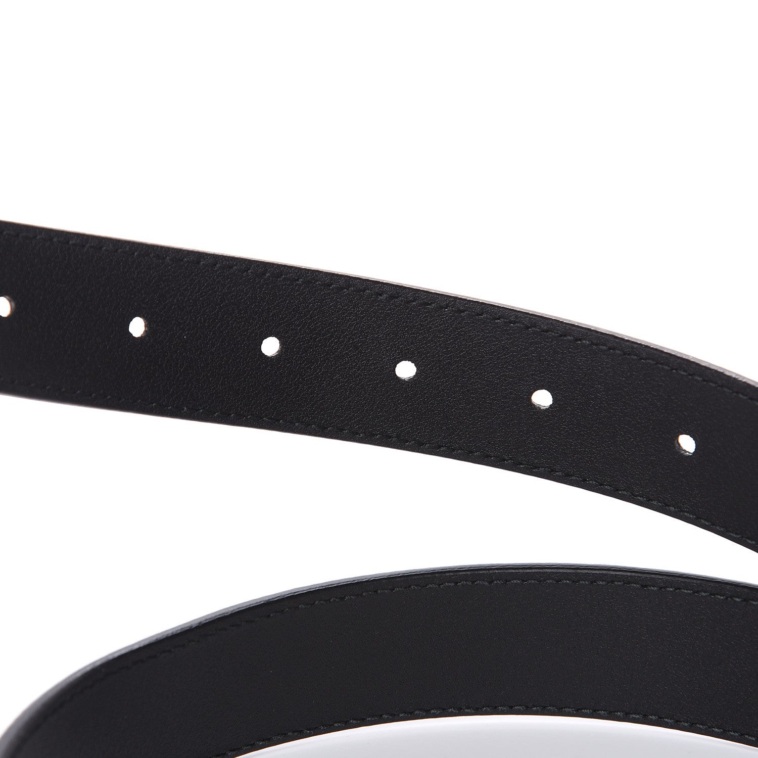 Gucci Calfskin Double G 30mm Belt 90 36 Black 4 of 7