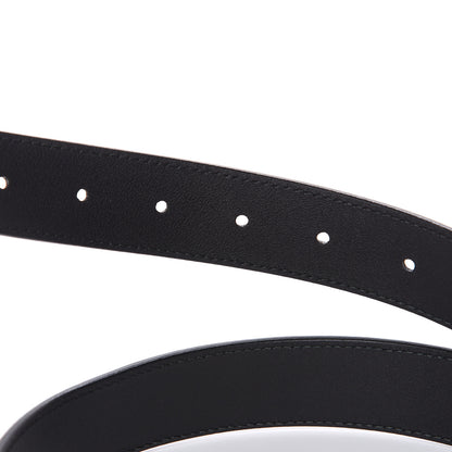 Gucci Calfskin Double G 30mm Belt 90 36 Black 4 of 7