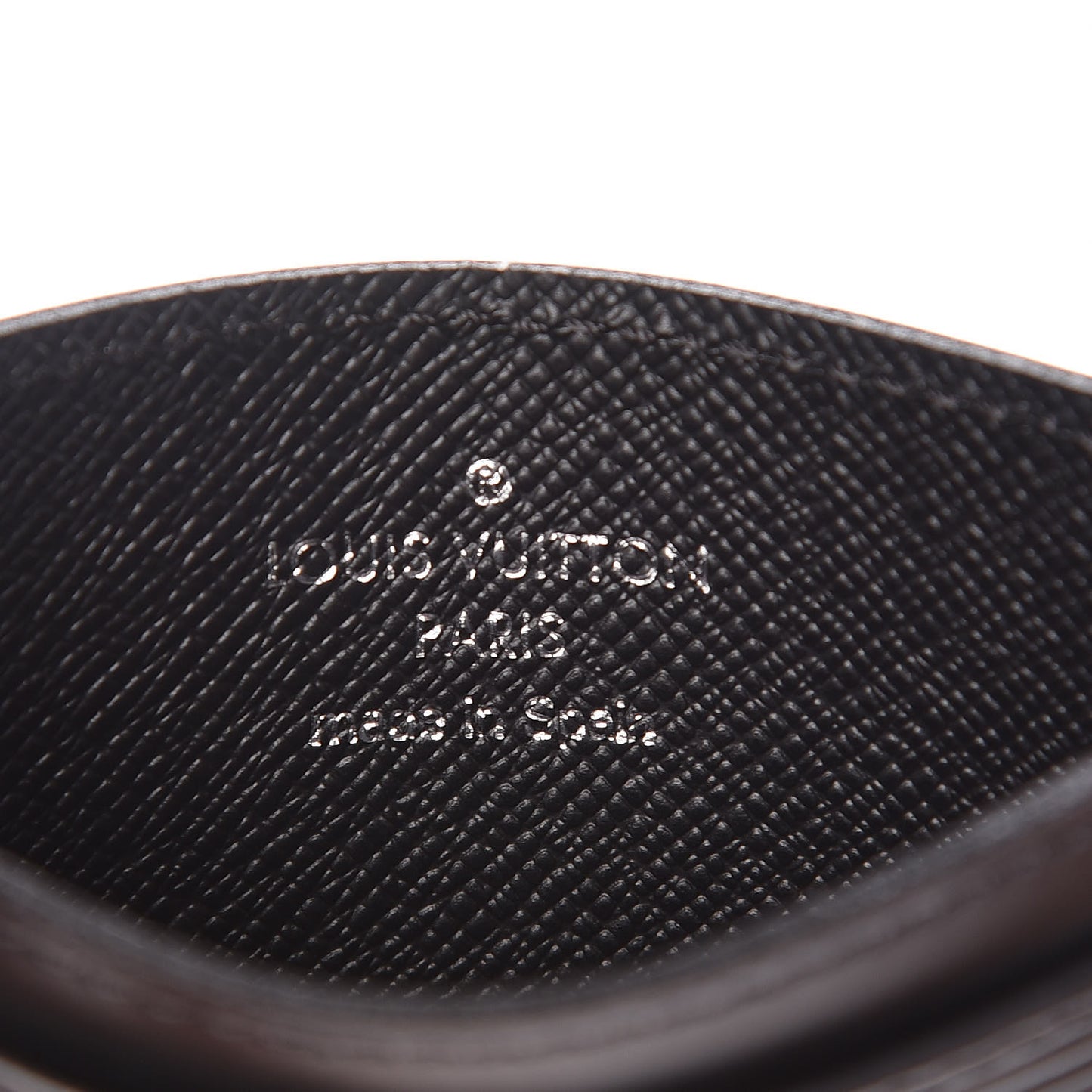 Epi Card Holder Black