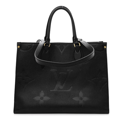 Louis Vuitton Empreinte Monogram Giant Onthego MM Black 1 of 9