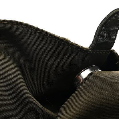 Prada Tessuto Nylon Vela Small Backpack Dark Green 10 of 10