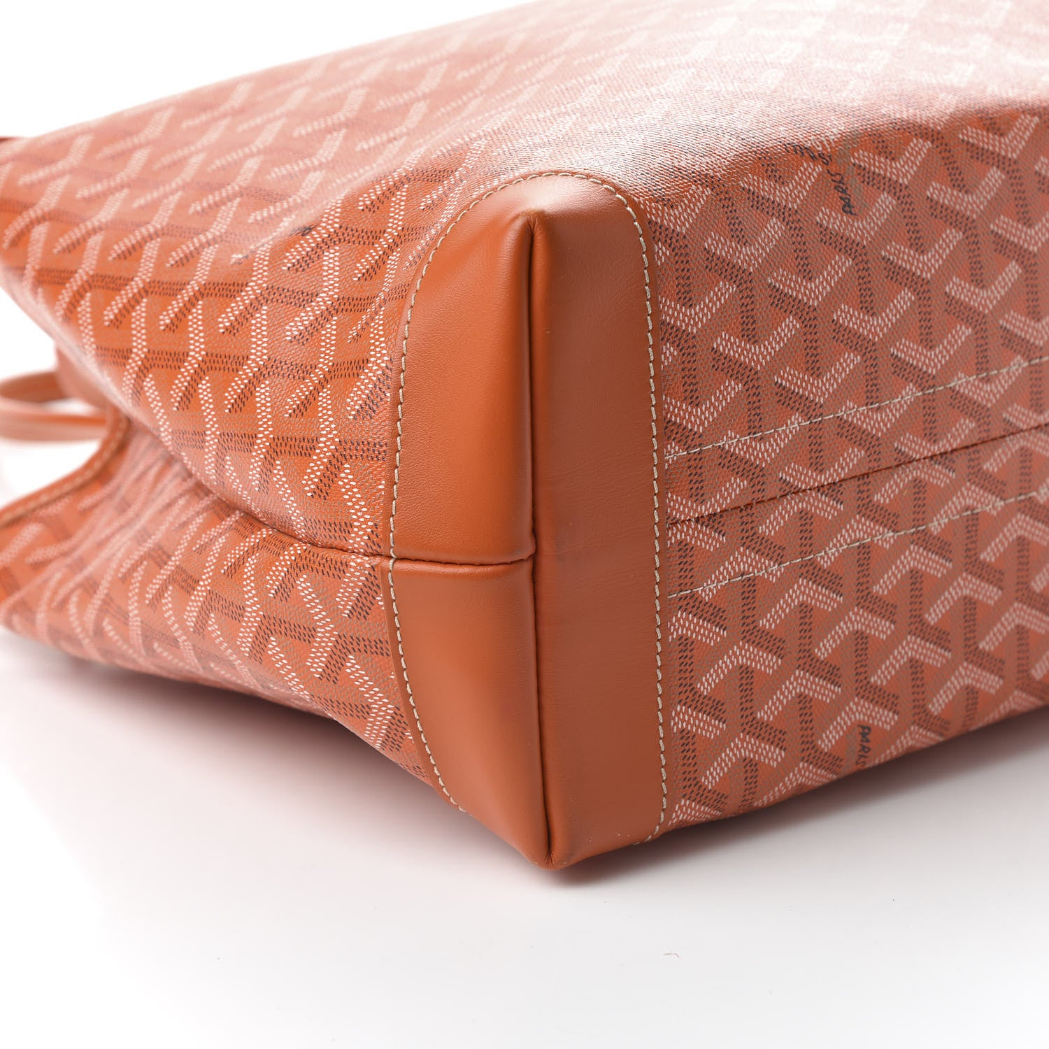 Goyard Goyardine Bellechasse PM Orange 6 of 9
