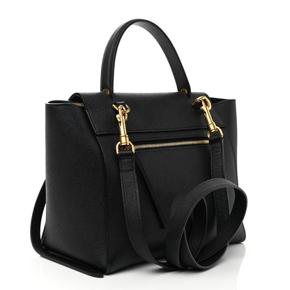 Celine Grained Calfskin Micro Belt Bag Black 1 of 10