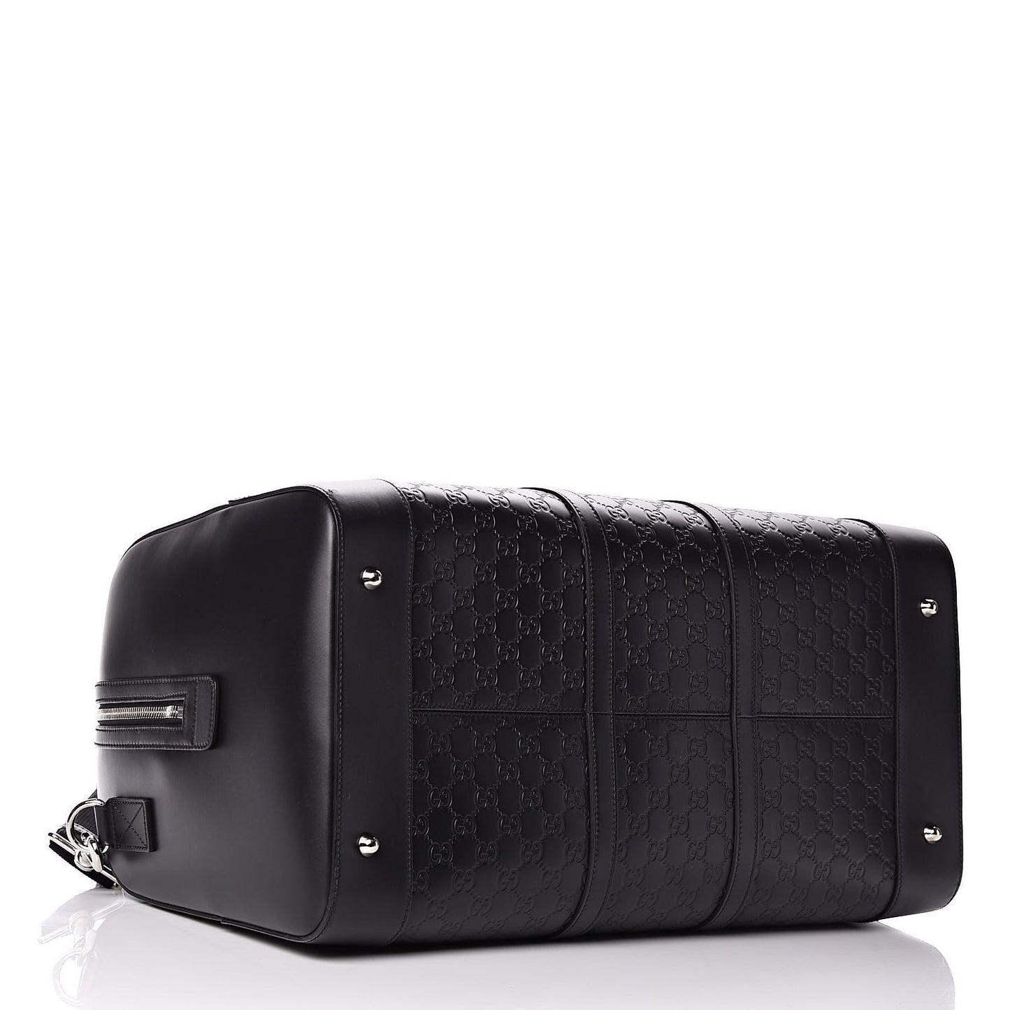 Guccissima Signature Large Duffle Black
