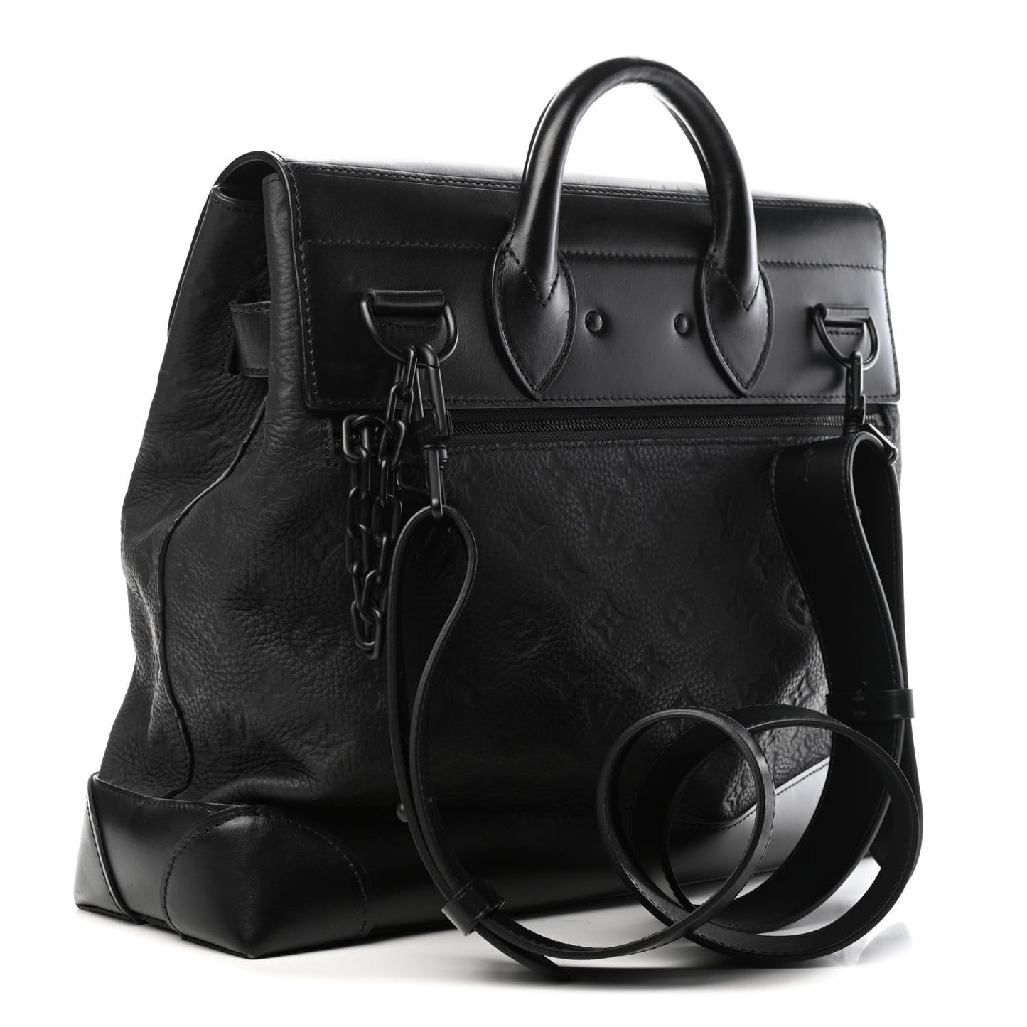 Taurillon Monogram Steamer PM Black