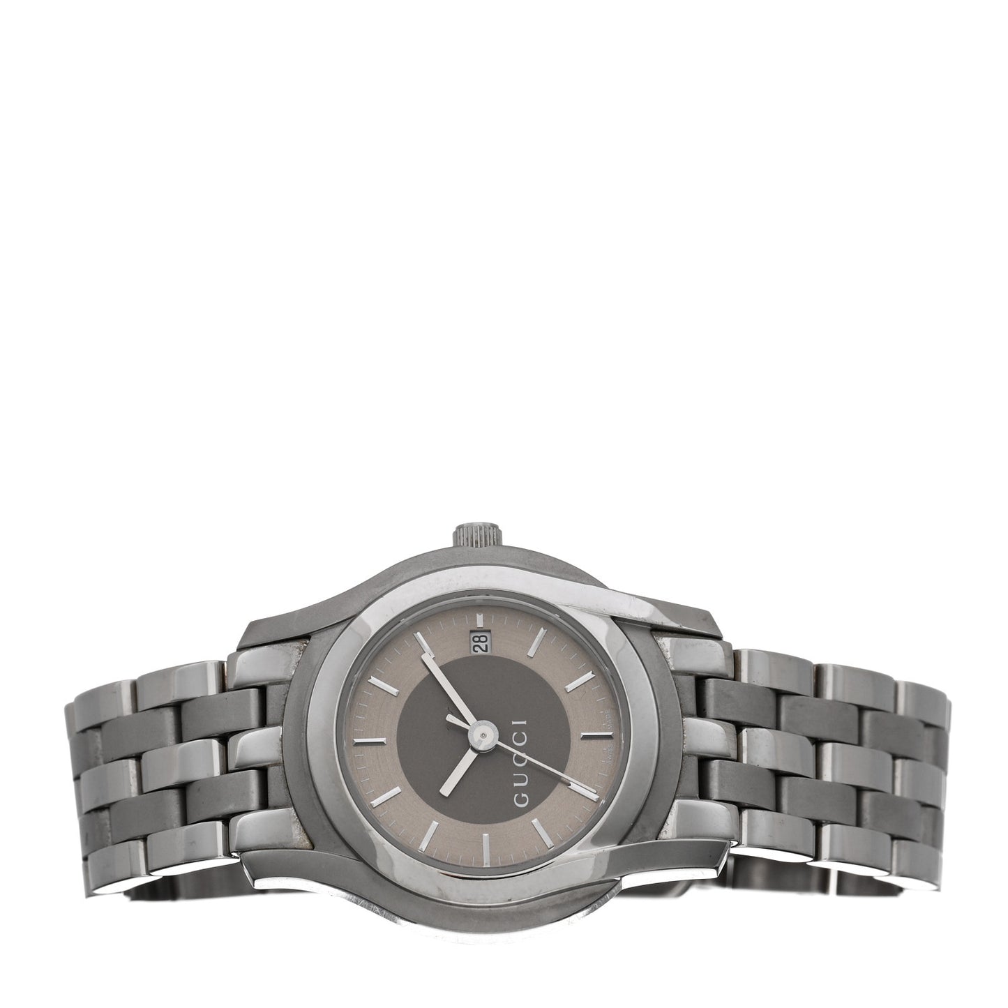 Stainless Steel 27mm 5500L Quartz Watch Brown