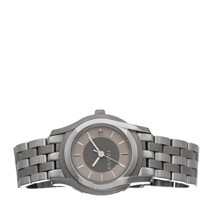 Gucci Stainless Steel 27mm 5500L Quartz Watch Brown 2 of 4