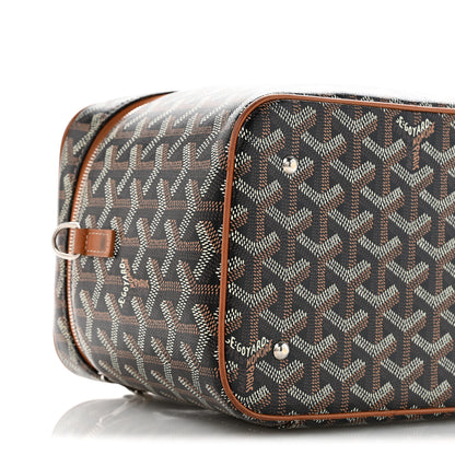 Goyard Goyardine Muse Vanity Case Black Gold 10 of 16
