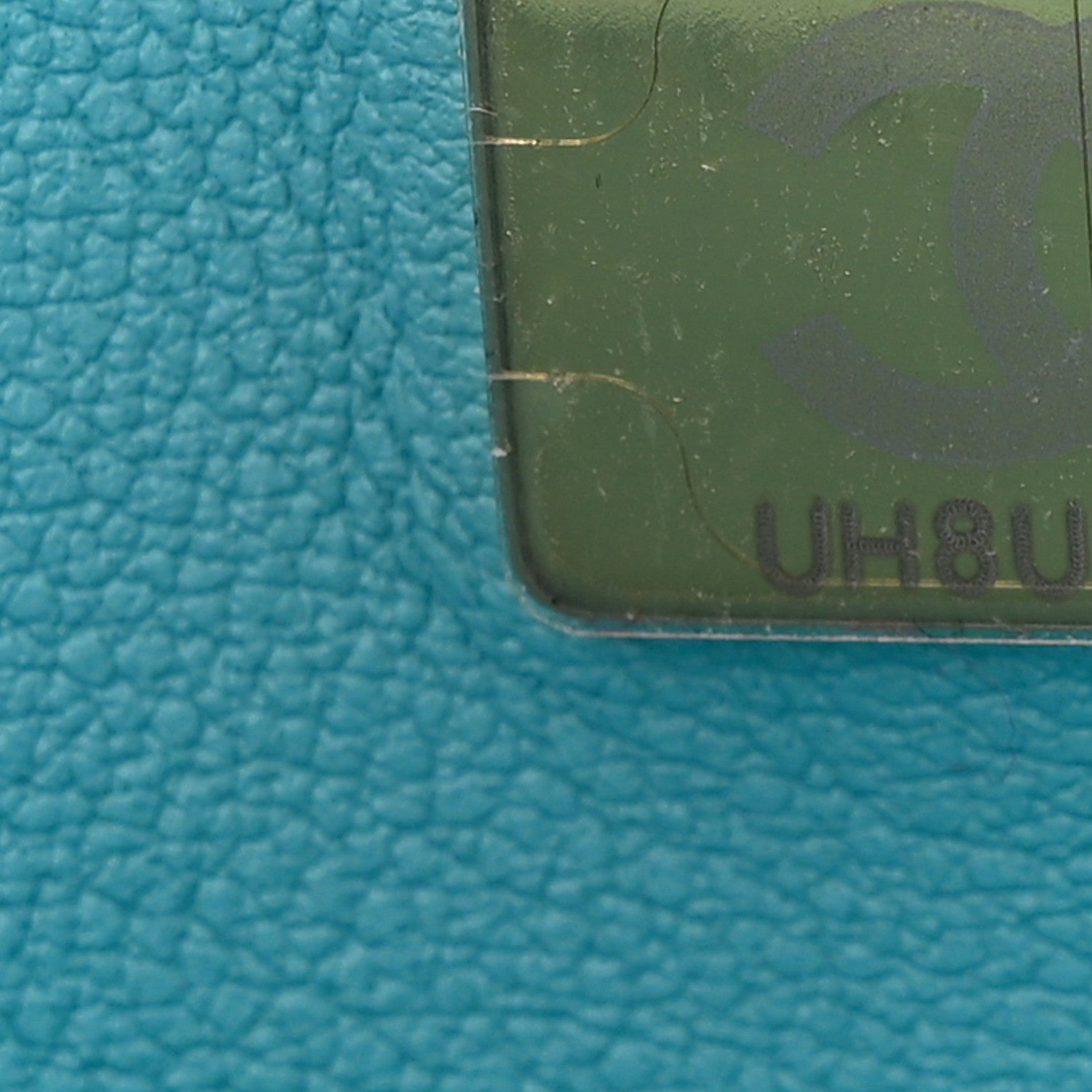 Chanel Lambskin Quilted Small Strass On Top Flap Bag Light Blue 7 of 11
