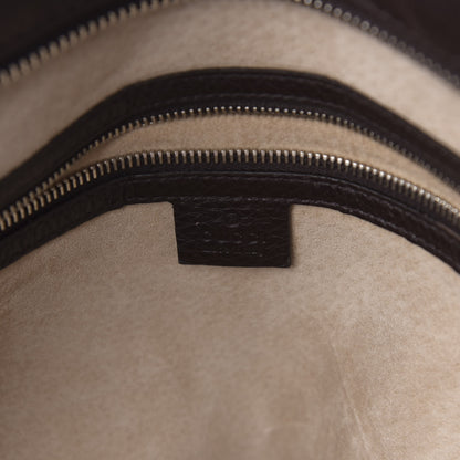 Gucci Calfskin Carry On Duffle Chocolate 7 of 10