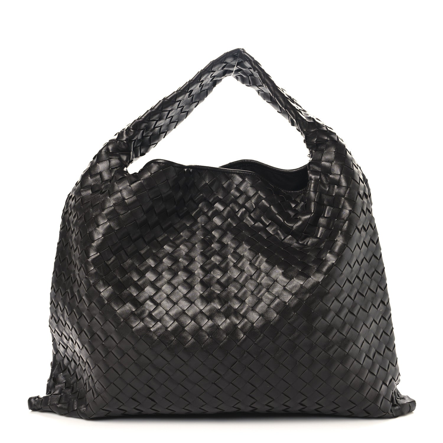 Bottega Veneta Calfskin Intrecciato Large Hop Fondant 1 of 11