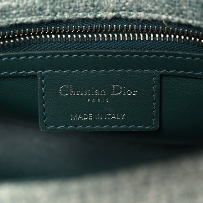 Christian Dior Tweed Macrocannage Small Caro Bag Light Green 5 of 7