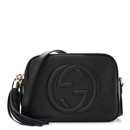 Gucci Pebbled Calfskin Small Soho Disco Bag Black 1 of 13