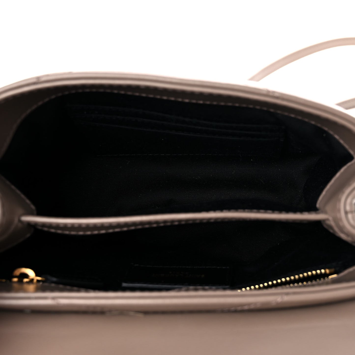 Calfskin Y Quilted Monogram Toy Loulou Crossbody Bag Taupe