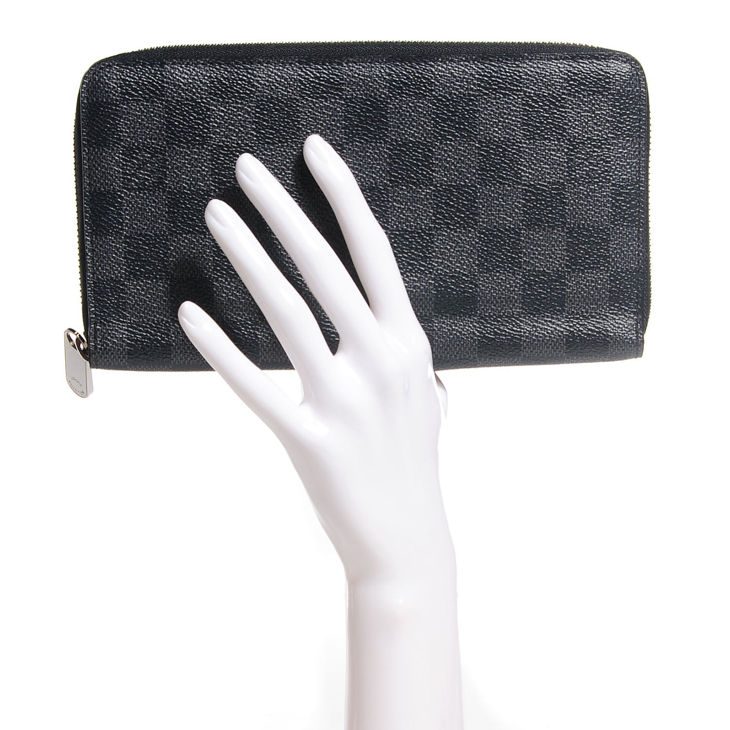 Louis Vuitton Damier Graphite Zippy Organizer Wallet 2 of 8