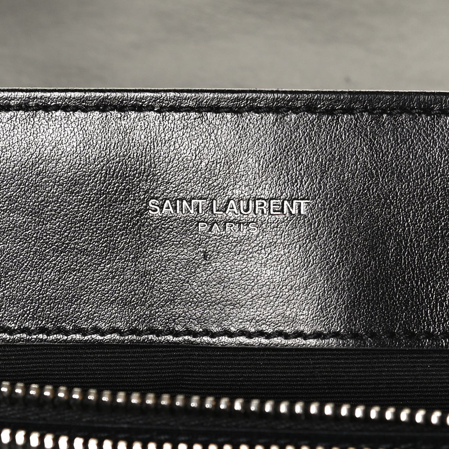 Saint Laurent Calfskin Y Quilted Monogram Medium Loulou Chain Satchel Black 6 of 12