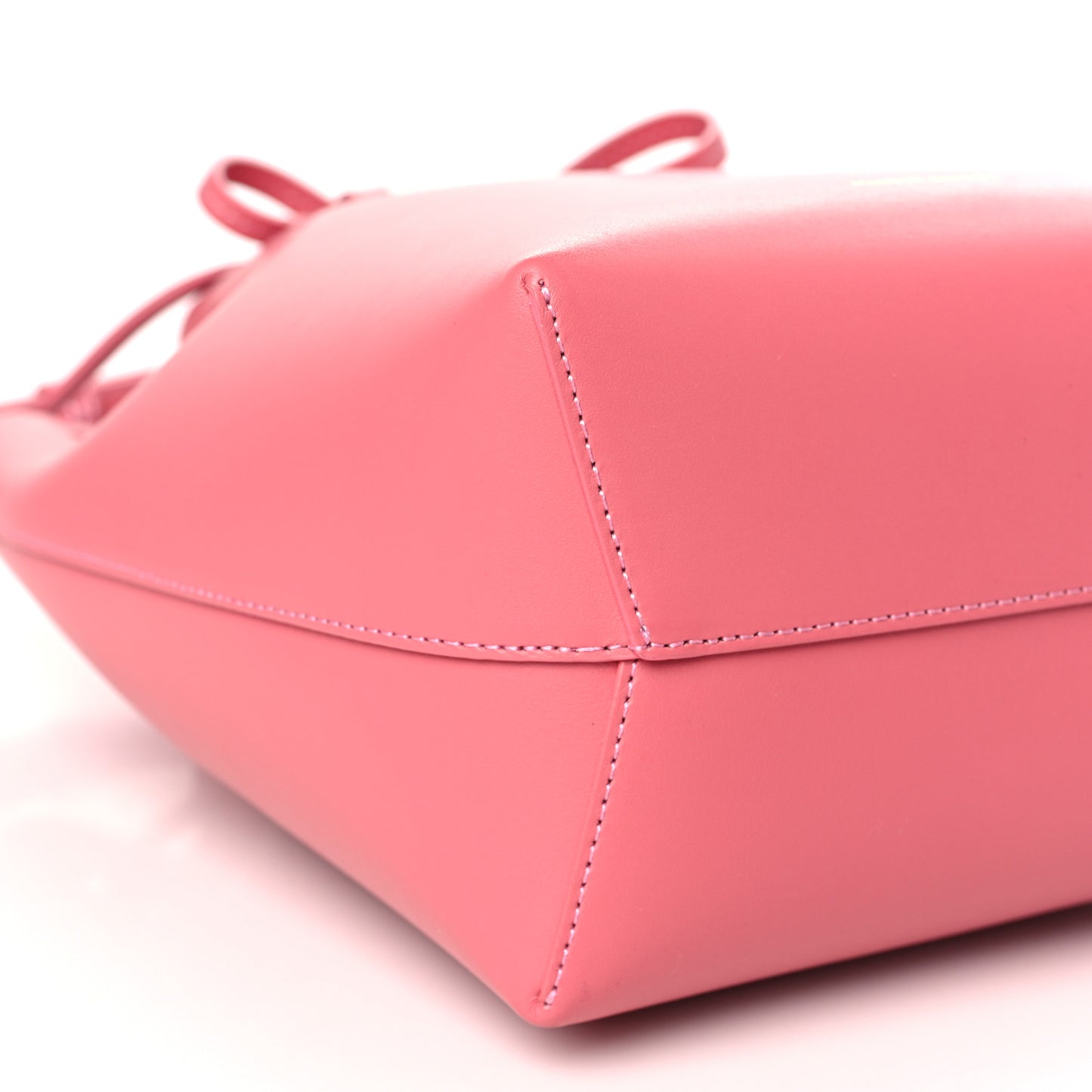 Calfskin Mini Bucket Bag Blush