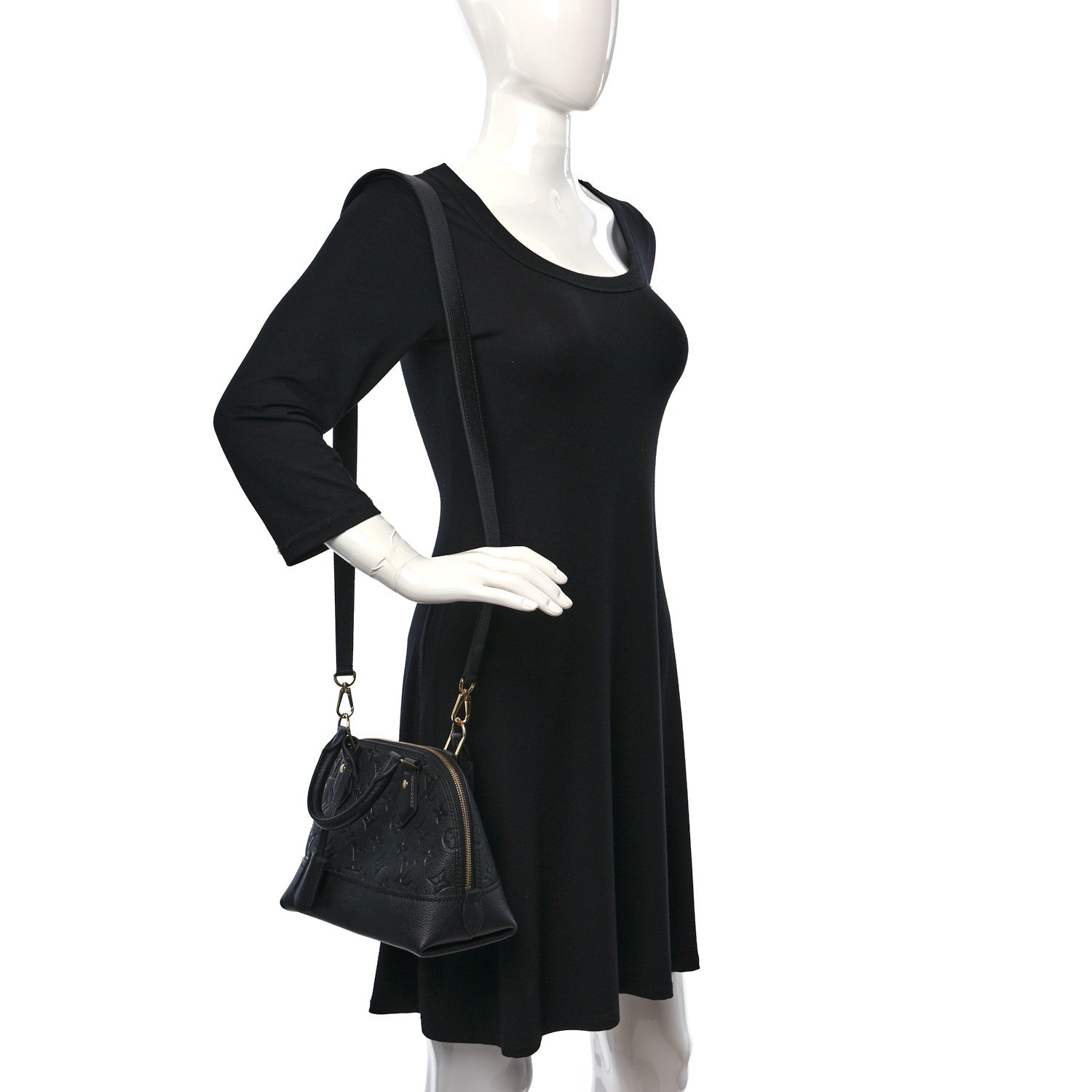 Louis Vuitton Empreinte Neo Alma BB Black 2 of 9