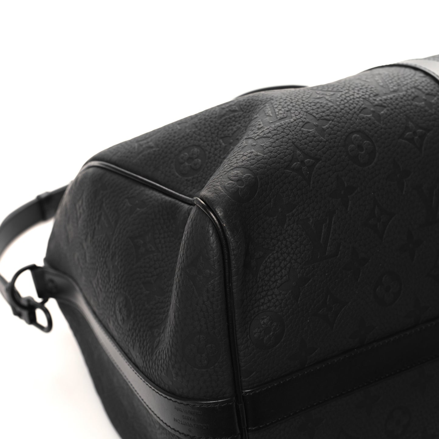 Taurillon Monogram Keepall Bandouliere 50 Black