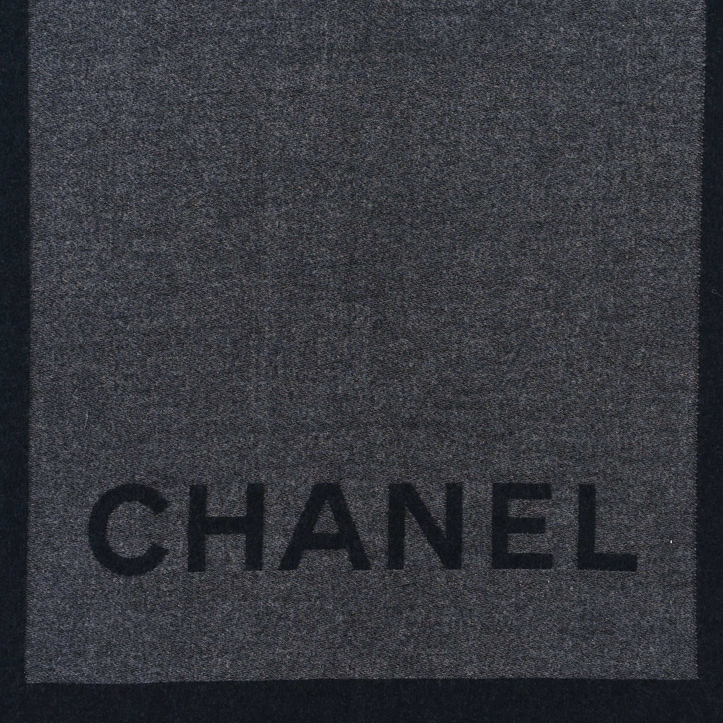 Cashmere Silk CC Scarf Black